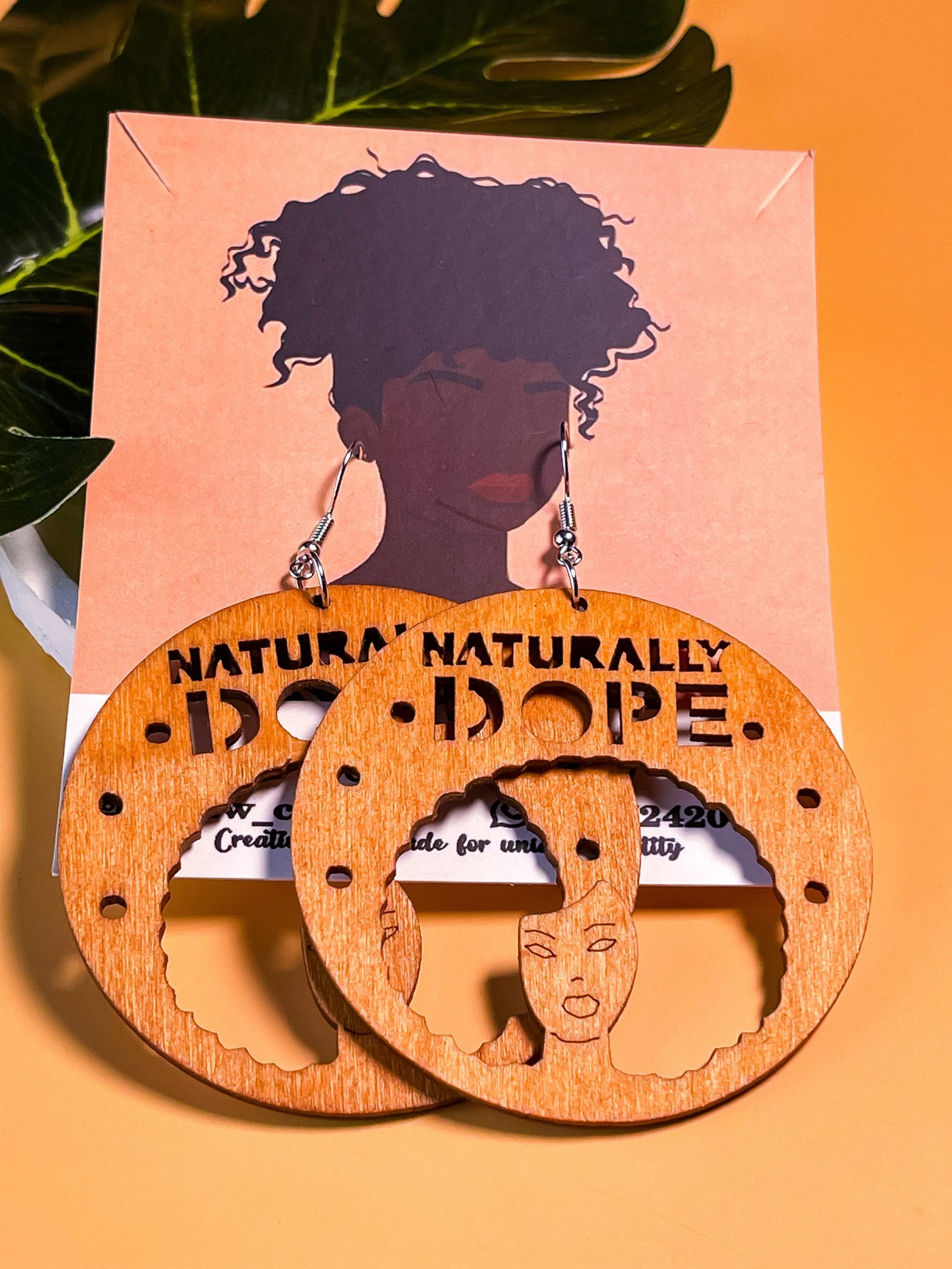 Afrocentric Earrings (Light) - Image 2