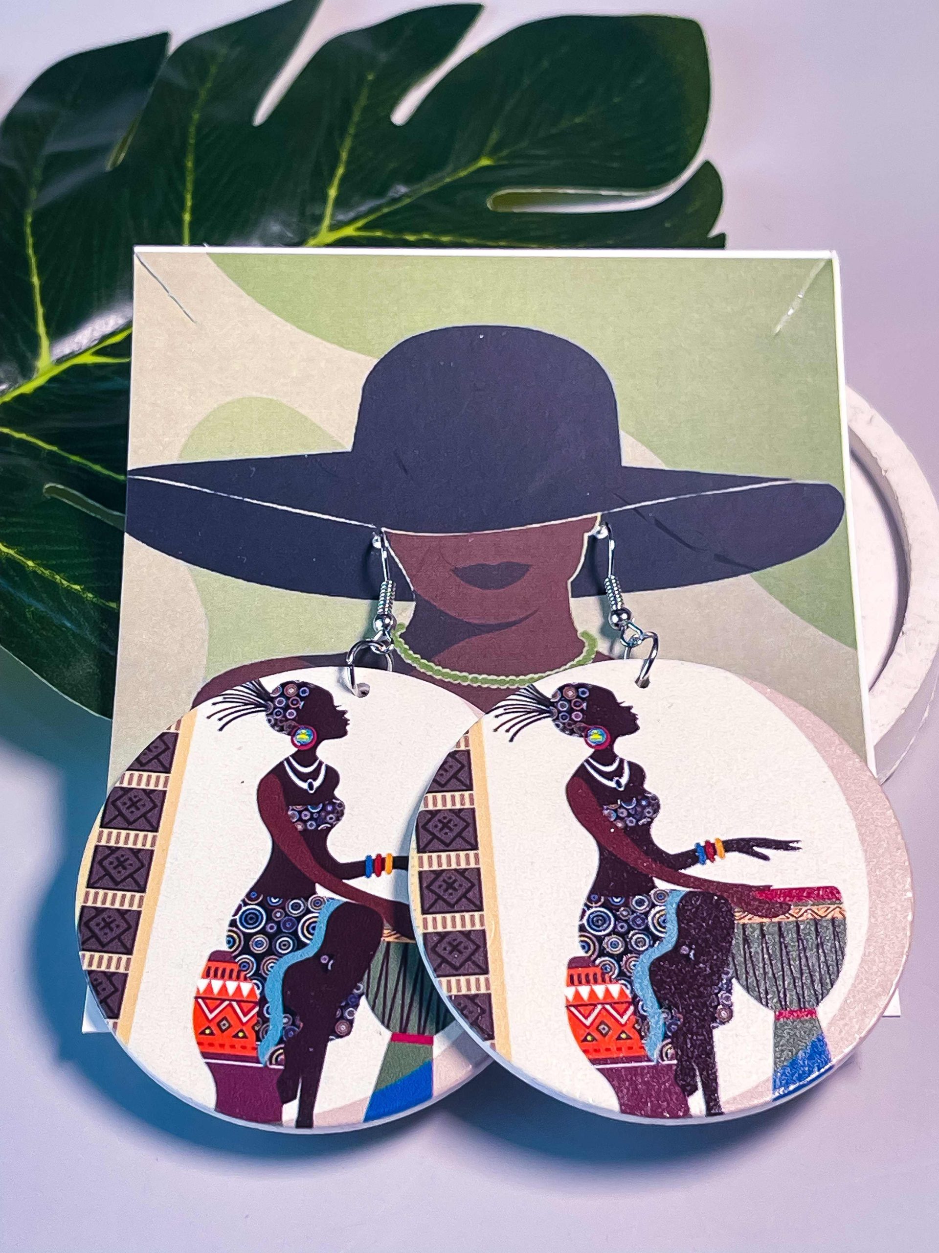 Afrocentric Earrings (Light)