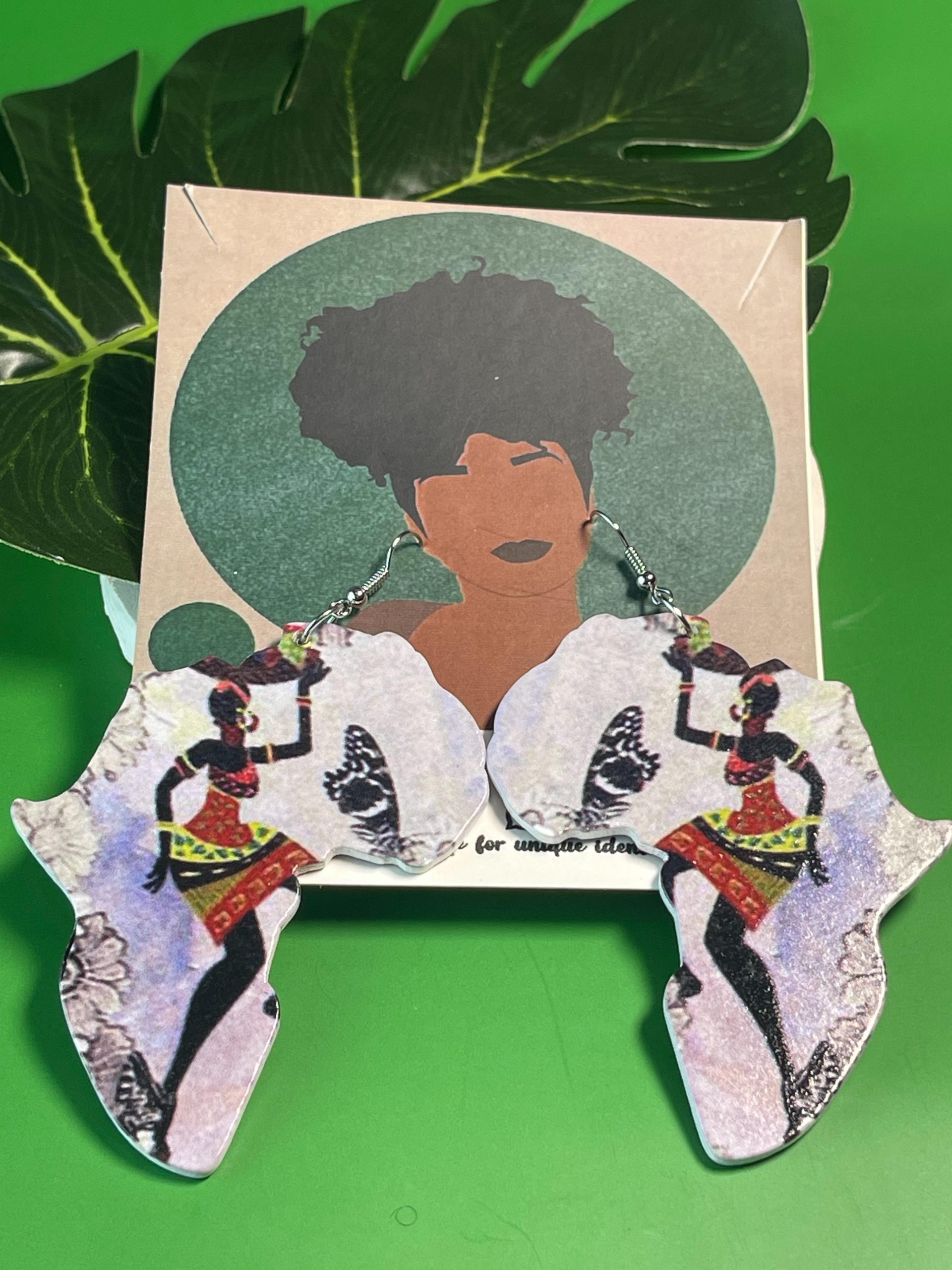 Afrocentric Earrings (Light) - Image 3