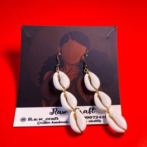 Cowrie earring