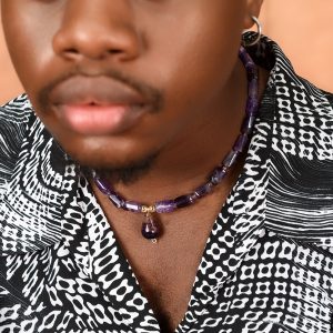 Amethyst Gemstone Necklace