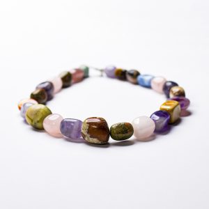 Multi Gem Stones Necklace