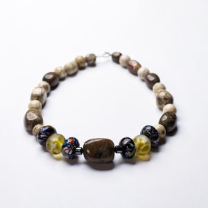 Rare Agate Gemstone Necklace