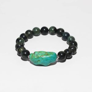 Natural gemstone bracelet