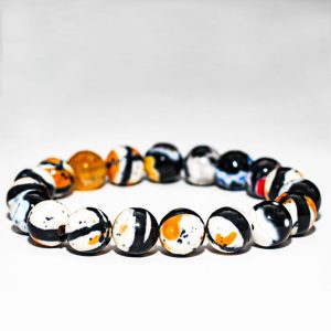 Natural gemstone bracelet