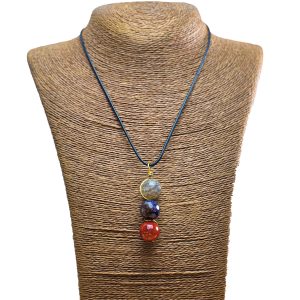 GEMSTONE PENDANT NECKLACE