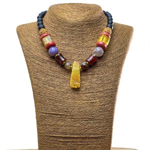 MIXED MEDIA NECKLACE