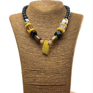 MIXED MEDIA NECKLACE