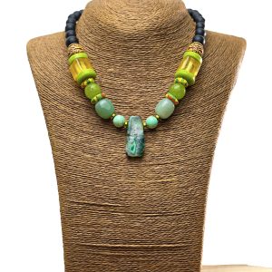 MIXED MEDIA NECKLACE