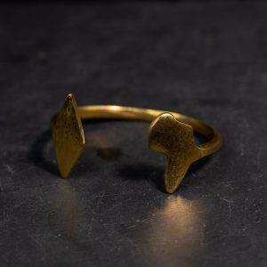 Thick BRASS BRACELET