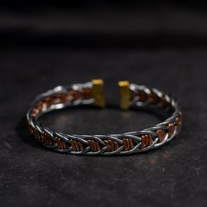 BRASS AND COPPER BRACELET