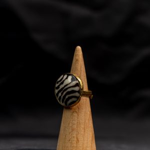 BONE AND BRASS RING