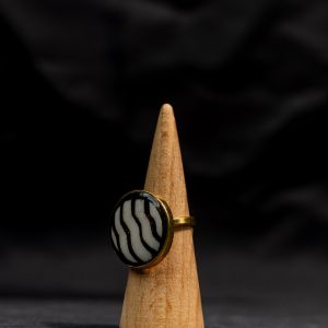 BONE AND BRASS RING