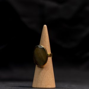 BONE AND BRASS RING